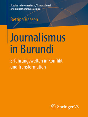 cover image of Journalismus in Burundi